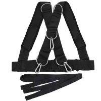 Adjustable Weight Trainer Speed Resistance Sled Shoulder Harness Training Equipment Fitness Indoor Outdoor Power Belt Universal