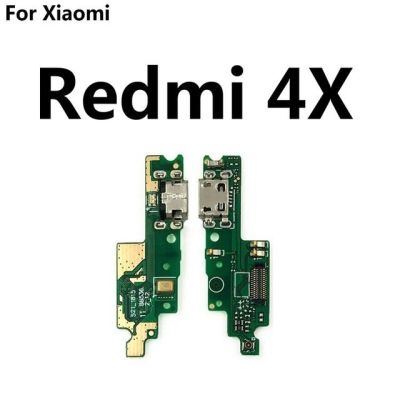 【✔In stock】 nang20403736363 ไมโครโฟนโมดูล USB ชาร์จพอร์ตบอร์ดเฟล็กซ์แท่นสายชาร์จตัวเชื่อมต่อสำหรับ Xiaomi Redmi 4 4pro 4x 4a โทรศัพท์