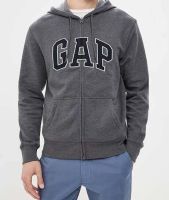 Gap Zip Hoodie สี Dark Gray สินค้านำเข้าจากOutlet ใส่ได้ทุกเพศทุกวัย สินค้าของแท้100%