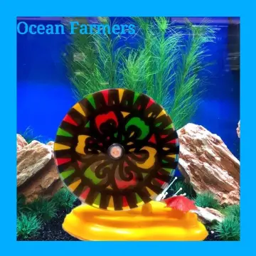 Aquarium Windmill Fish Tank Water Decoration Air Ornament Yard