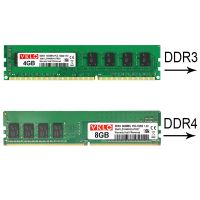 DDR4 DDR3หน่วยความจำ4GB 8GB 16GB Pc4 Ram หน่วยความจำสำหรับเดสก์ท็อป2133 2400 2666 3200 Mhz 1.2V Pc3 1066 1333 1600 UDIMM 1.5V