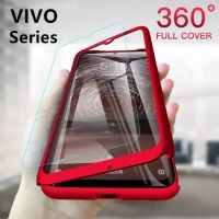 [ส่งจากไทย] Case Vivo Y11 Y12 Y15 Y17 Y91C V11i V5 V5s Y53 Y55 V9 Y71 Y81 Y81i Y91 Y95 Y19 Y93 เคสโทรศัพท์ วีโว่ เคสประกบหน้าหลัง เคสประกบ 360 องศา แถมฟิล์มกระจก1ชิ้น สวยและบางมาก