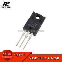 5Pcs Original NJM7818FA TO-220F JRC7818A 7818A LM7818 TO220F สาม Terminal Regulator คอนเวเตอร์อินเตอร์เกทใหม่เดิม