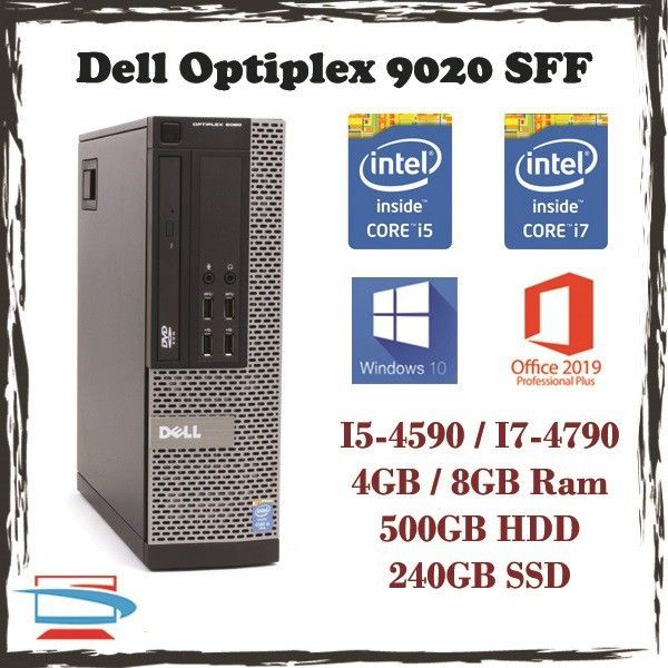 Dell Optiplex 9020 SFF - Intel Core I5-4590 I7-4790 / 4GB 8GB DDR3 ...