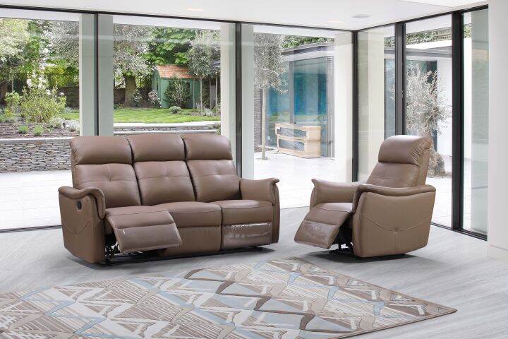 New Leather Recliner Sofa Singapore | Baci Living Room