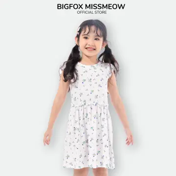 Mua Váy hè bé gái lớn kẻ xanh đẹp. Size đại đầm trẻ em 5, 6, 7, 8, 10, 11,  12 tuổi hàng chính hãng | MamaShop.Vn