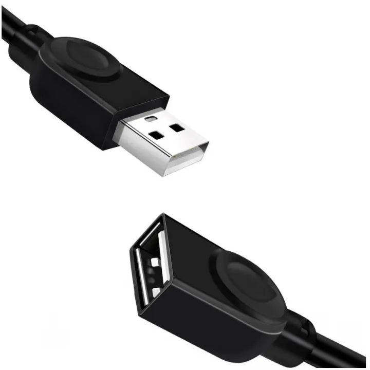 Lns【ready Stock】 15m 3m 5m 10m Usb 20 A Male To A Female Extension Cable Cord Extender For Pc 6263