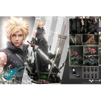 In-Stock 1/6 Scale Action Figure VTSTOYS Vm-042DX First Class Soldier Final Fantasy 7 Remake Cloud Tifa Deluxe with Base