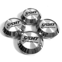 4PCS 70MM OD 63MM ID SPORT Logo Car Wheel Rim Center Hub Cap Cover Truck Wheel Rim Dust-proof Hubcap