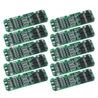 10Pcs 3S 20A BMS 18650 Li-Ion Lithium Battery Charger Module BMS Protection Board PCB 11.1V 12V 12.6V Module