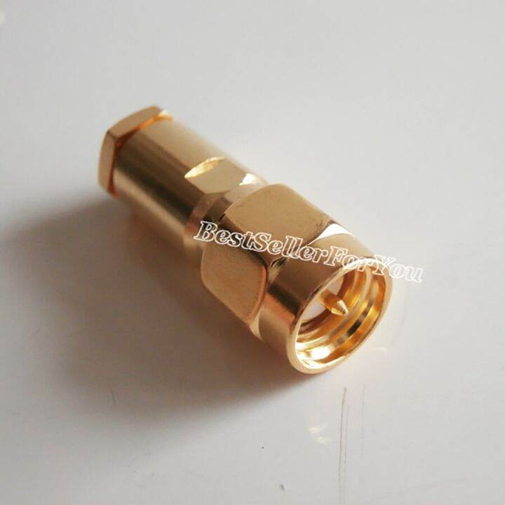 10pcs-new-sma-male-plug-clamp-for-rg58-rg142-rg400-lmr195-cable-rf-connector-electrical-connectors