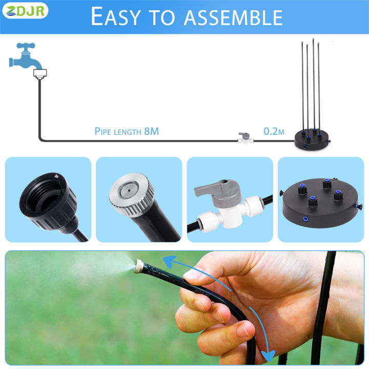 zdjr-เครื่องพ่นน้ำแบบพกพาสำหรับสวนสนามหญ้าสัตว์เลี้ยงสเปรย์ฉีดหน้าแบบพกพาเครื่องสเปรย์พกพาลานกลางแจ้งบ้าน