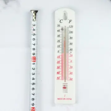 Wall Hanging Thermometer Indoor Outdoor Garden Home Garage Office