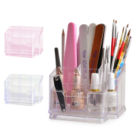 Drawer Storage Nail Box Desktop Large Capacity Container For Organizer Makeup