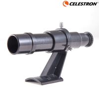 ZZOOI Celestron Monocular Telescope 5x24 Finderscope with Bracket Plastic Kit for Astronomy Telescope Professional Finderscope