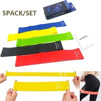 （A New Well Sell ） 5Pcs /Lotfitness Band Resistance Bands Elastic Loop Band CrossfitTraining Workout For Legs Pilates Expander