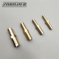 ✟☽ Brass Reducing Straight Hose Barb 2 Way Pipe Fitting Reducer Copper Joiner Splicer Connector Coupler Adapter For Fuel Gas Water