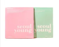 DUO SET มาสก์หน้าเกาหลี seoulyoung Dewy Glow และ Soothe & Calm :) (6 แผ่น)