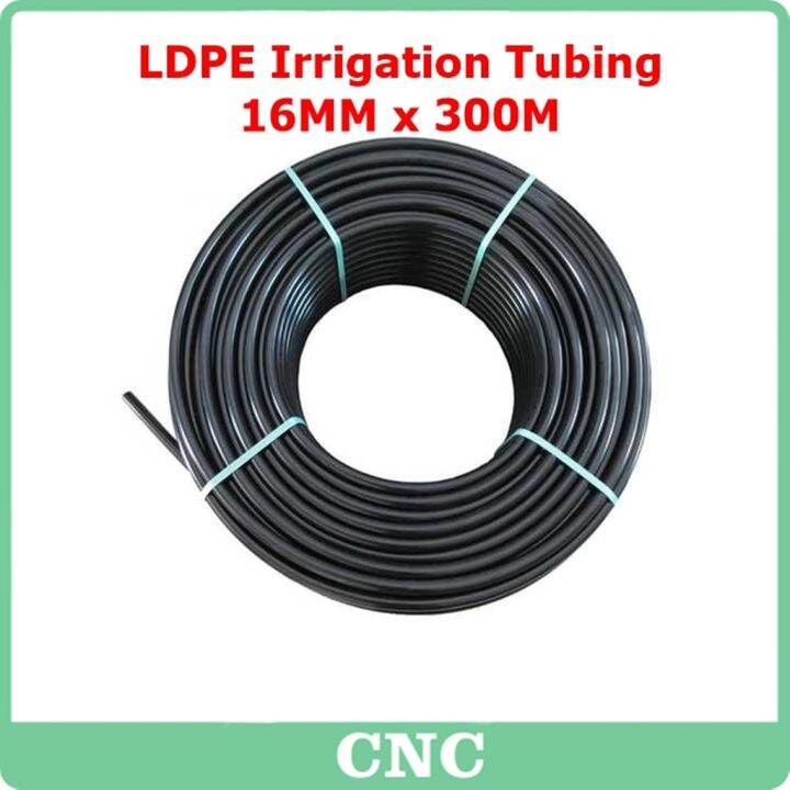 LDPE Irrigation Poly Pipe (16MM x 300M) Agriculture Fertigasi Water