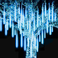 30cm Waterproof Meteor Shower Rain 8 Tube LED String Lights Outdoor Fairy Lights For Garden Street Christmas Decoration