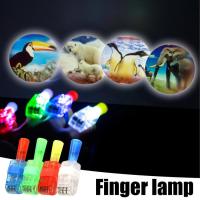 เด็ก Finger Light Up แหวนของเล่นแสงนีออนสำหรับงานปาร์ตี้ ไฟนิ้วมือขนาดเล็กที่นิยมมากที่สุดเรืองแสงในที่มืด ของเล่นแสงขนาดเล็กสำหรับงานปาร์ตี้นีออน การแสดงคอนเสิร์ตฮาโลวีนที่ได้รับความนิยมมากที่สุดและดียิ่งขึ้น