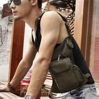 Men Riding Hiking Chest Running Sports Bag Outdoor Waterproof Tactical Stylish Military Thigh Pouch Waist Belt Pouch Men Leg Bag