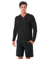 69SLAM MEN PLAIN BLACK BYRON LOOSE TEE PLAIN