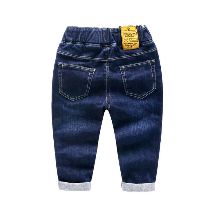 HOT）Boys Jeans Spring Autumn Girls Kids Jeans Clothing Casual Baby Girl  Denim Infant Trousers Boy children's Pants Jeans For Boys