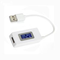 ที่ทดสอบ Usb หน้าจอ Lcd โวลต์มิเตอร์ขนาดเล็กสำหรับโทรศัพท์เครื่องตรวจจับที่ชาร์จไฟเคลื่อนที่กระแสไฟฟ้าแรงดันไฟฟ้าของแพทย์แบบพกพา