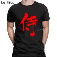 Kanji Red Letter Japanese Style T Shirt Men Tshirt Print Cotton Tee Gift Clothing Anime Shirt Tshirt Men 100% Cotton