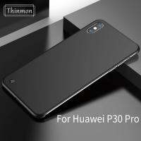 Thinmon สำหรับ Huawei P30Pro Luxury Frameless Matte สีลูกอม PC เคสโทรศัพท์