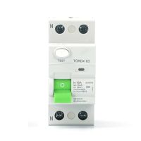 AC 2P 6KA RCCB RCD 230V เบรกเกอร์ Differential Breaker TORD4-63สวิตช์นิรภัย2P