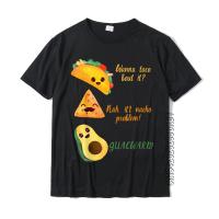 Graphic 365 Wanna Taco Bout It Tee Funny Tacos T-Shirt Tshirts Tops Shirts Cute Cotton Personalized Custom Men