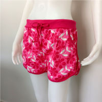 Women Colorful Beach Shorts Hibiscus กางเกงผู้หญิงชบา