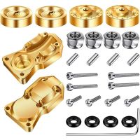 【JH】Axial 1/24 SCX24 1967 Chevrolet C10 AXI00001 Jeep AXI00002 90081 Axles Brass Weights Balance Weight + Differential Diff Cover