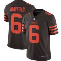 NFL Cleveland Browns Jersey Baker Mayfield Football Tshirt Sports Tee Fans Edition