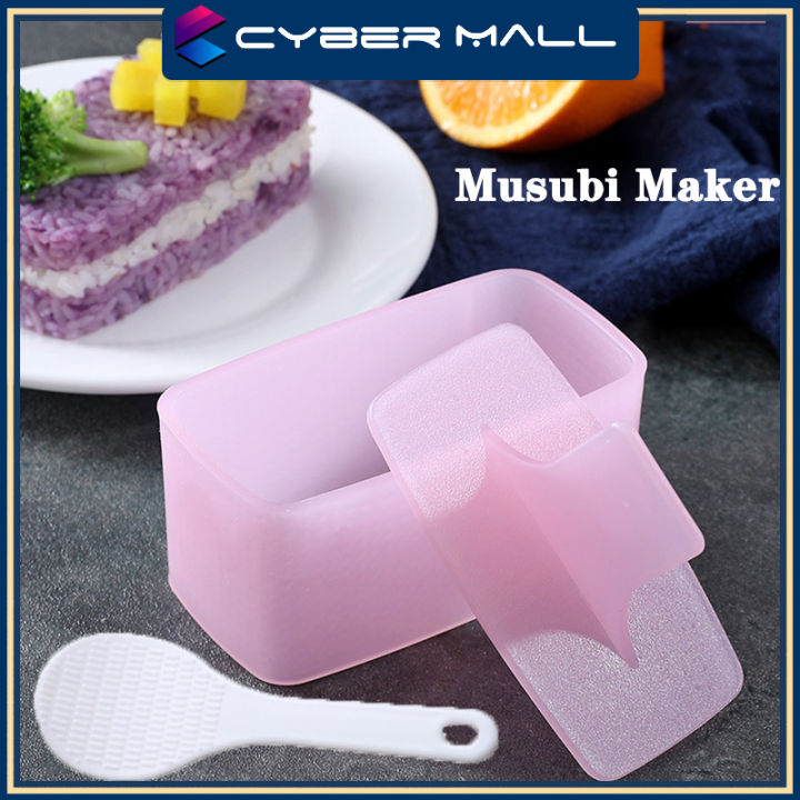 Musubi Maker Mold Press Sushi Making Kit Non Stick Rectangular DIY