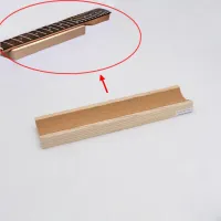 1 Piece Guitar  Bass Neck Rest Caul  Neck Rest Long Neck Support Guitar Fretwork Cork Lined CN(Origin)