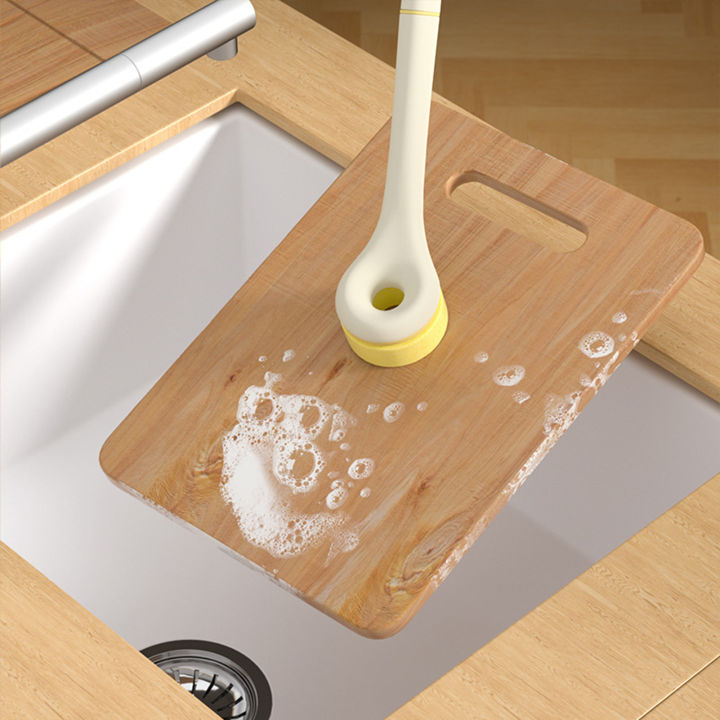 แปรงล้างจานสำหรับที่ขัดครัวล้างจานแปรงทำความสะอาดห้องครัวในครัวเรือนสำหรับของแท้คุณภาพสูงล้างจาน