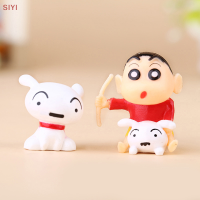 SIYI?Gift?Cheap? 8pcs การ์ตูน Xiao Xin Garage Kit DIY ของเล่นตุ๊กตาเครื่องประดับความคิดริเริ่มของเล่น