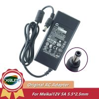 Genuine Meikai 12V 5A 60W 5.5x2.5mm AC Adapter PDN-60-03A Charger Switching Power Supply