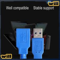 Willbetter สายเคเบิล USB USB 3.0ชายกับชายประเภทตัวผู้กับตัวผู้-สายพ่วงสายเชื่อมต่อข้อมูล0.6M/1M/1.5M คุณภาพสูงสำหรับแล็ปท็อป Coumputer เมาส์และคีย์บอร์ด Extender ลวดเชื่อมต่อ