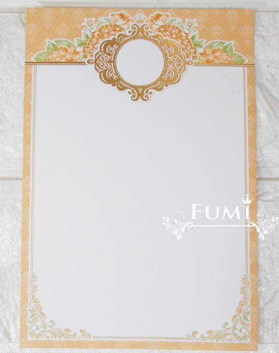 fumi-การ์ดแต่งงาน-การ์ดเปล่า-หน้าเดียวพร้อมซอง-4x6-นิ้ว-500-ชุด