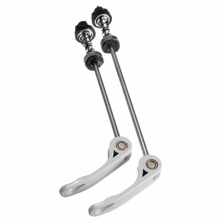 Bike wheel skewers quick release clip bolt lever axle cycle bicycle QR