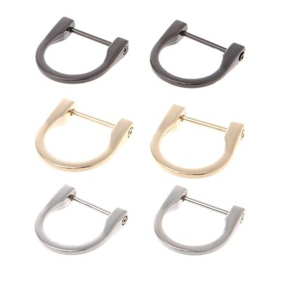 BST✿2.5cm Metal D ring buckle Detachable Removable Handbag Strap DIY