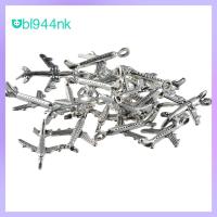 UBL944NK 100pcs โลหะผสมอัลลอยด์ จี้เสน่ห์เครื่องบินเครื่องบินชุบเงินโบราณ 22.5x15mm รูปทรงเครื่องบิน จี้เครื่องบินเครื่องบิน ทนทานและยาวนาน จี้เครื่องบินสีเงินทิเบต สาวๆ