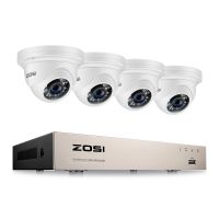 ZOSI H.265 + 8CH 5MP POE NVR Kit ระบบกล้องรักษาความปลอดภัย CCTV ที่บ้าน5MP กันน้ำในร่ม/โดมกลางแจ้งกล้อง IP ชุดเฝ้าระวังวิดีโอ