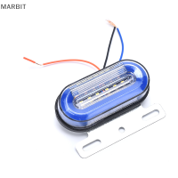 MARBIT รถบรรทุก/Lori โคมไฟด้านข้าง LED 24V รอบ/รูปไข่โคมไฟด้านข้างที่มีสีสัน