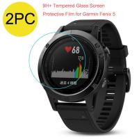 [SONGFUL] 2ชิ้นกระจกนิรภัยสำหรับ Garmin Fenix 5 5S 9H ฟิล์มปกป้องหน้าจอกระจกนิรภัยพรีเมี่ยม