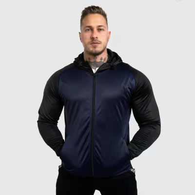 Jacket Mens 2021 Autumn New Style Casual HoodedZipper Jacket Man Fitness Sports Slim Fit Pilots Coat Men Clothing Plus Size 3XL